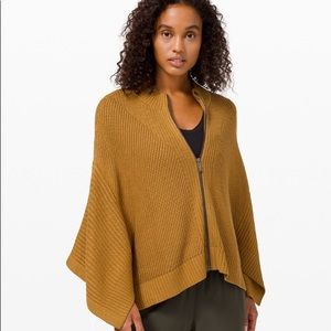 Lululemon Softer Still Wrap Sweater M/L